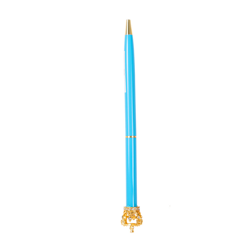 Pen Blue- Gold Crown