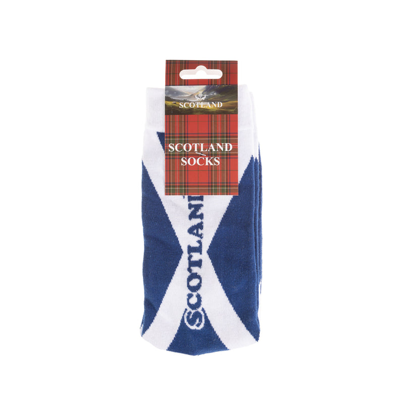 Socks - Scotland Flag