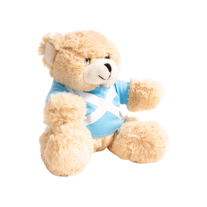 20Cm Teddy Bear  Scotland Flag