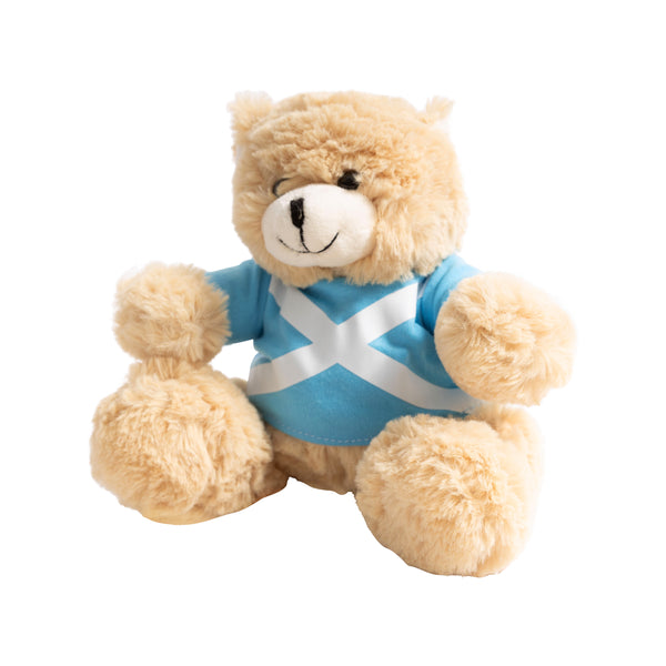 20Cm Teddy Bear  Scotland Flag