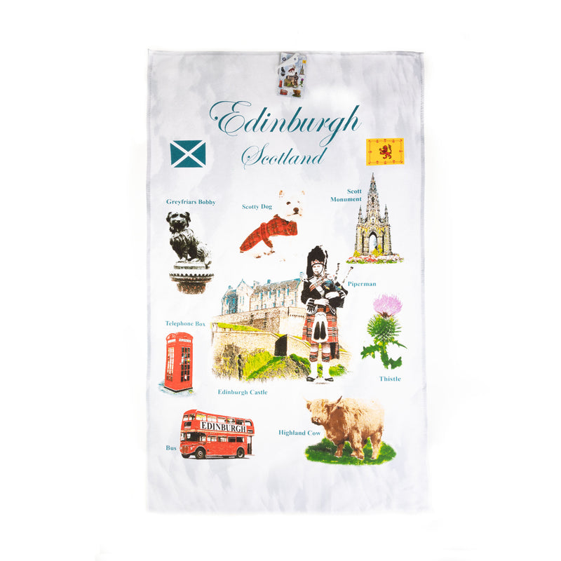 Tea Towel - Scotland Multi