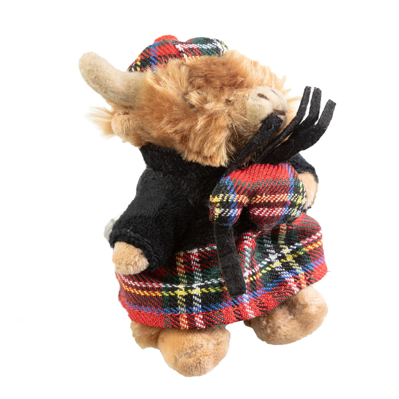 Plush Toy Keyring - Piper Cow 10Cm