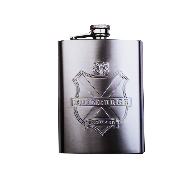 Hip Flask - Scotland / Shield