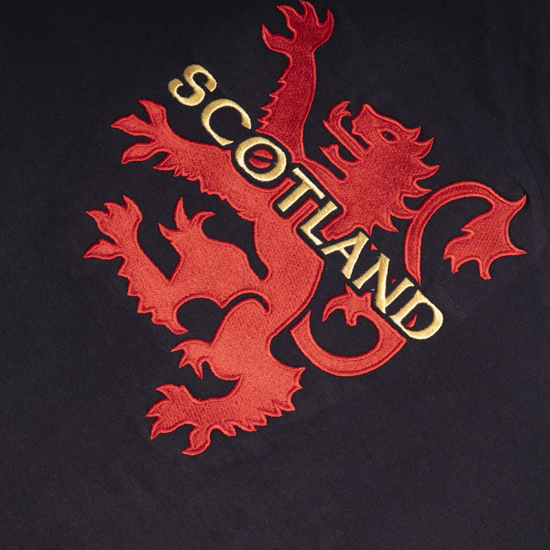 T-Shirts Emb Lion/Scot Blackwatch Sleeve