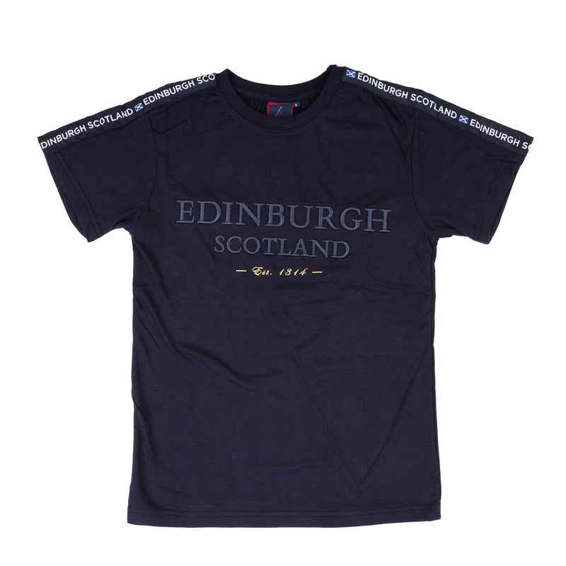 3D Embroidered Edin/Scot T-Shirt