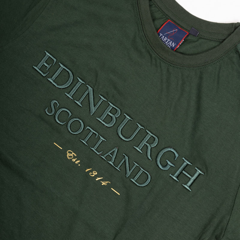 3D Embroidered Edin/Scot T-Shirt