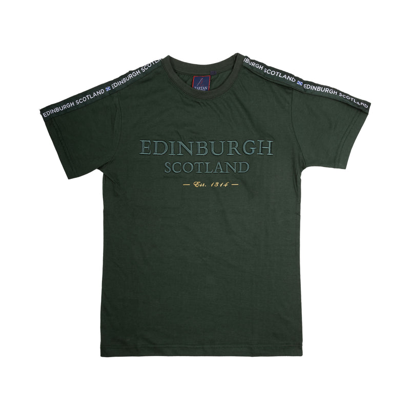 3D Embroidered Edin/Scot T-Shirt