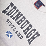 Adults Tshirt Edinburgh/ Scotland / Flag