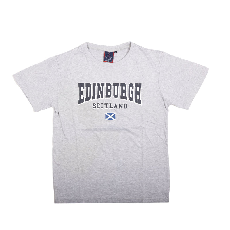 Adults Tshirt Edinburgh/ Scotland / Flag