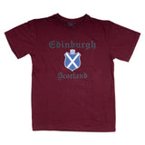 Adults Tshirt Edin Shield/ Scotland