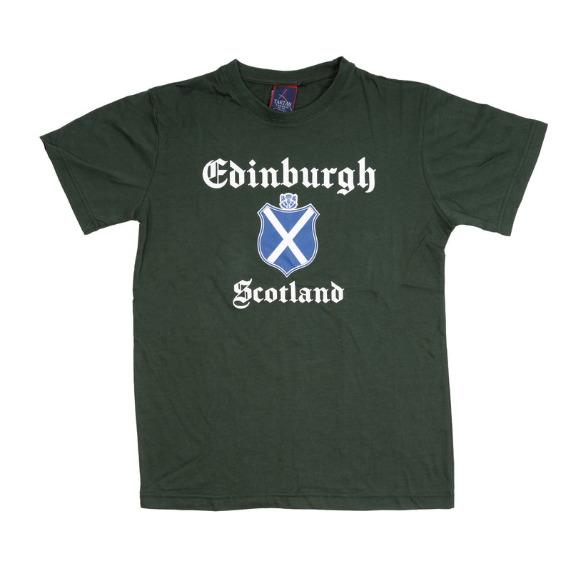 Adults Tshirt Edin Shield/ Scotland