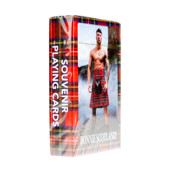 Love Kilts Bonnie Scotland Playing Cards