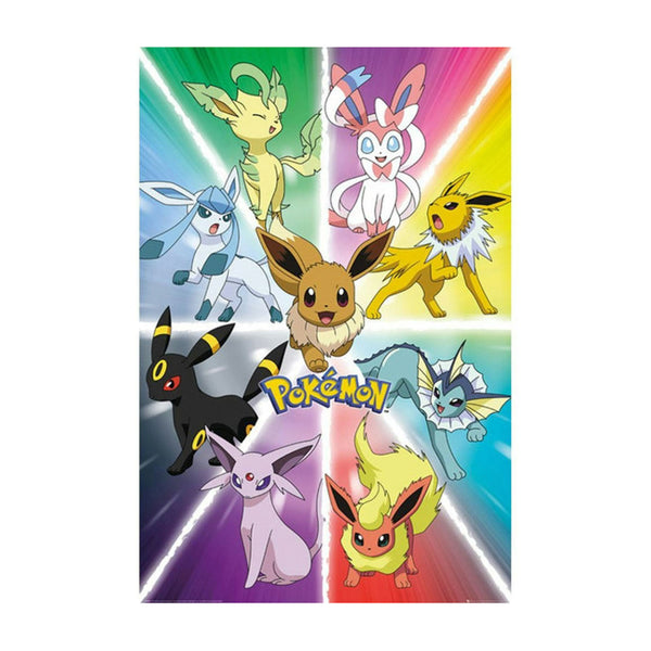 Pokemon Evoluciones De Eevee Got-Poster