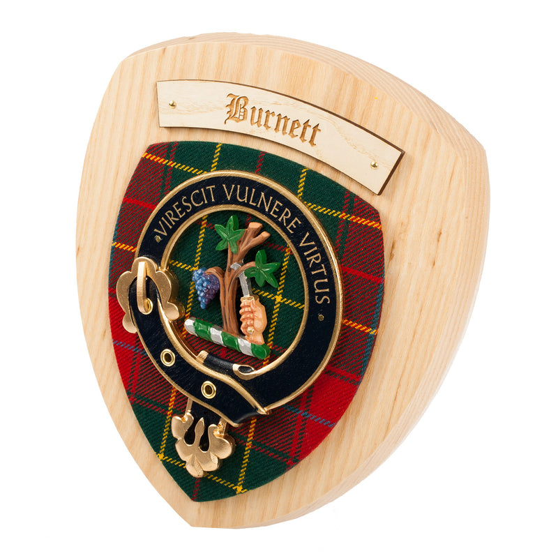 Clan Wall Plaque Burnett