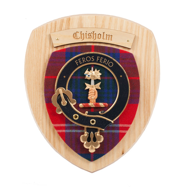 Clan Wall Plaque Chisholm