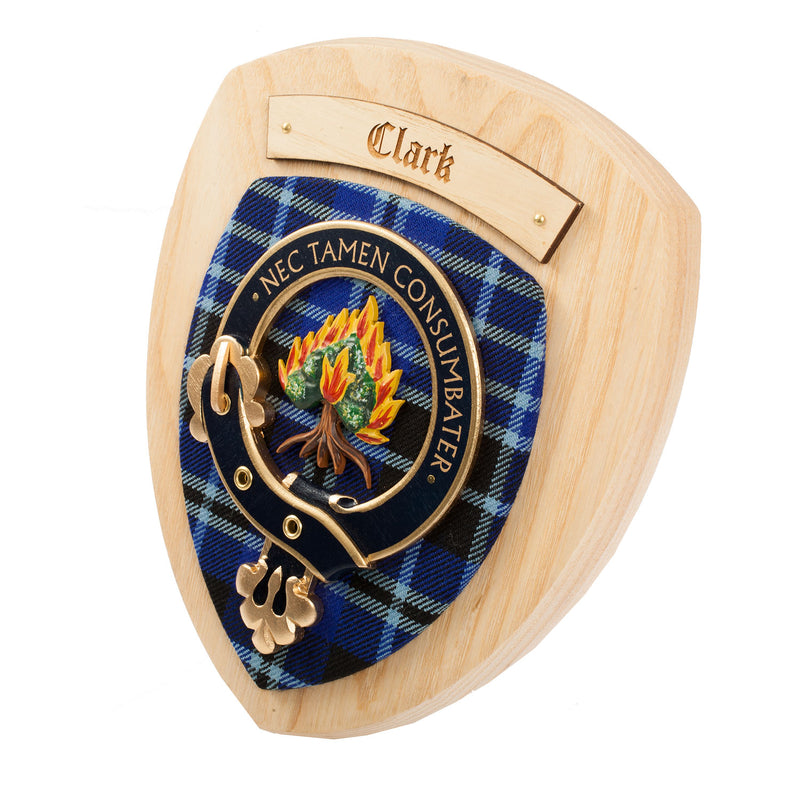 Clan Wall Plaque Clark