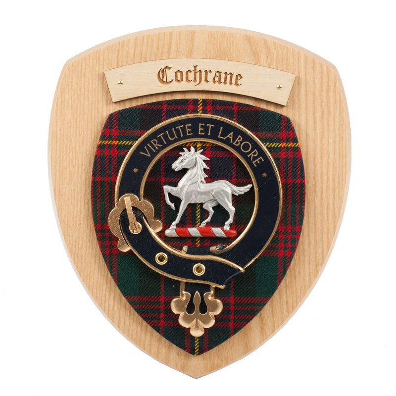 Clan Wall Plaque Cochrane