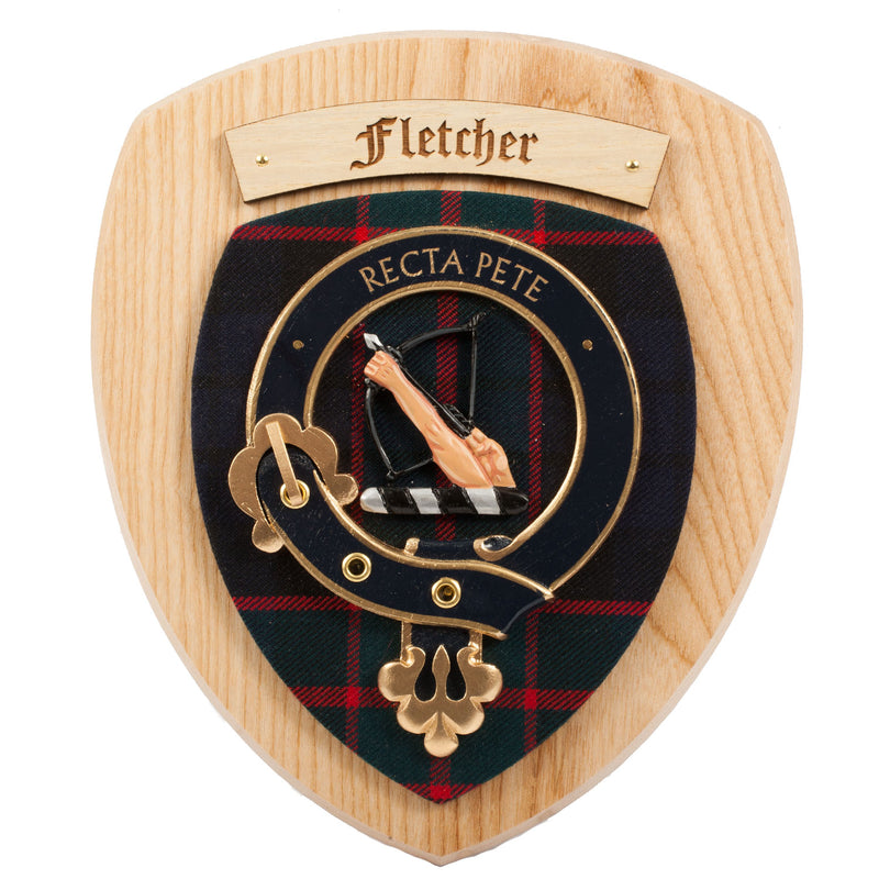 Clan Wall Plaque Fletcher