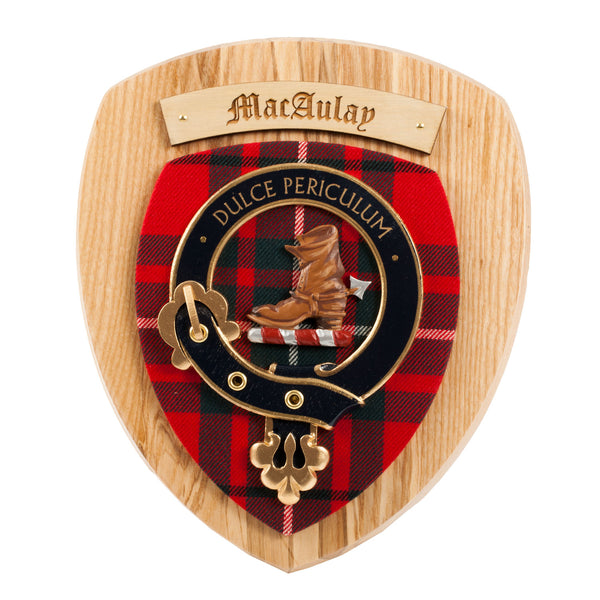 Clan Wall Plaque Macaulay