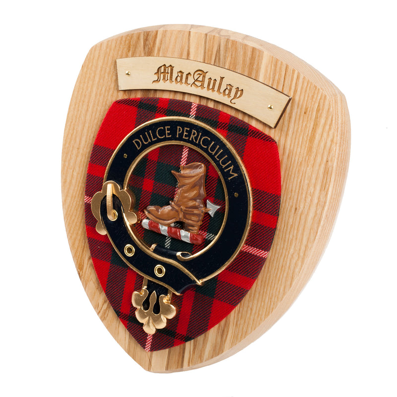 Clan Wall Plaque Macaulay