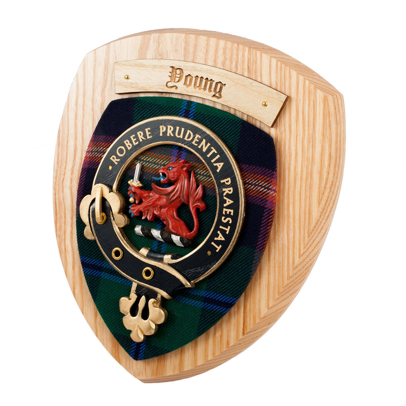 Clan Wall Plaque Young