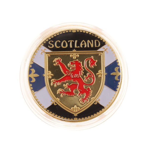 Scotland Souvenir Coin The Thistle