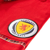 Scotland Tartan Football Polo Shirt Red/Royal Stewart