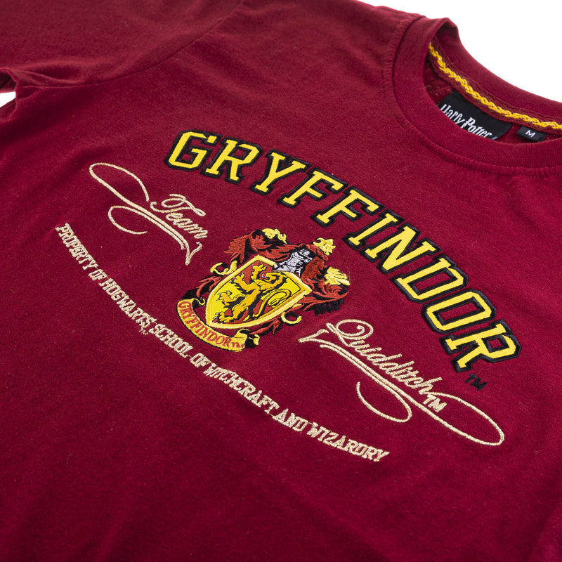 Harry Potter - T-Shirt - Gryffindor Quidditch Team Maroon