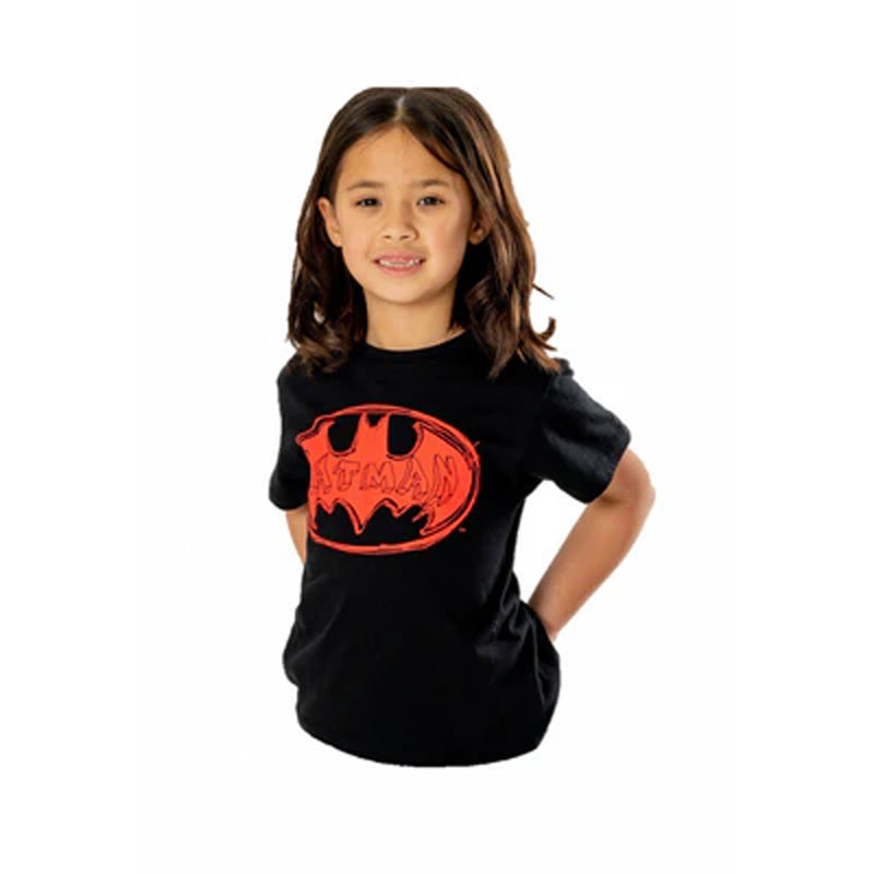 Batman Kids Red Batsign Unisex T-Shirt