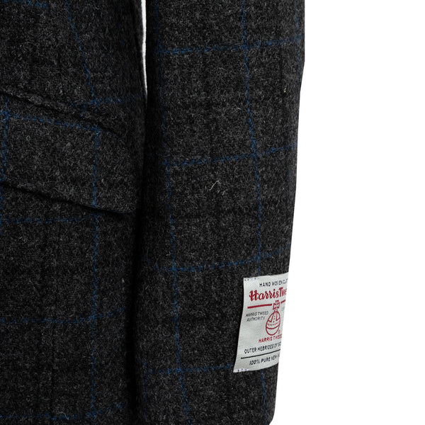 Harris Harris Tweed Jacket Gents 1715-A2 Grey Blue Check