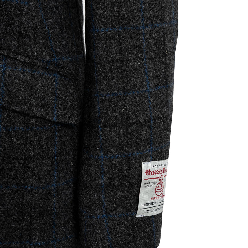 Harris Harris Tweed Jacket Gents 1715-A2 Grey Blue Check