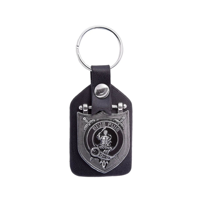 Art Pewter Keyring Livingston