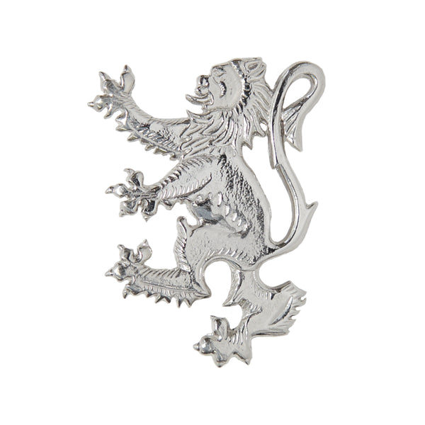 Lion Rampant Brooch Kilt Pin