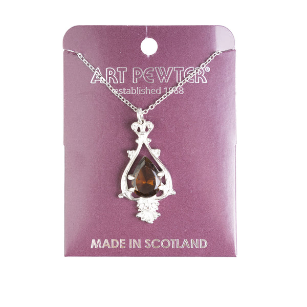 Teardrop Pendant Cairngorm