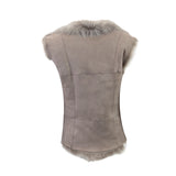 Ladies Toscano Sheepskin Gillet Topo