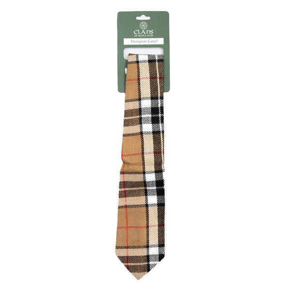 Tartan Tie Thompson Camel