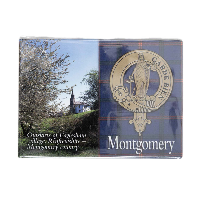 Clan/Family  Scenic Magnet Montgomery