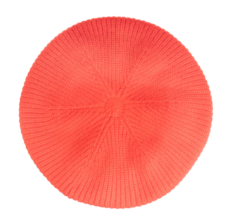 100% Cashmere Paris Beret Crimson