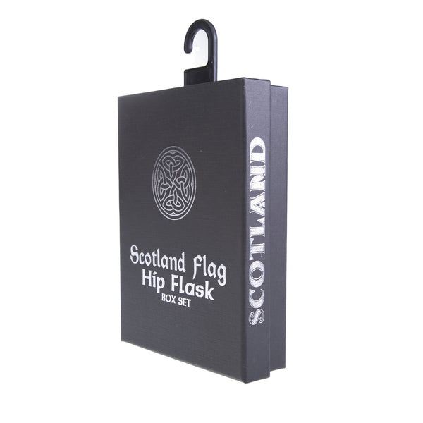 Scotland Flag 6Oz Flask/Funnel Box Set