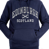 Adults Edinburgh Reflective Hooded Top Navy