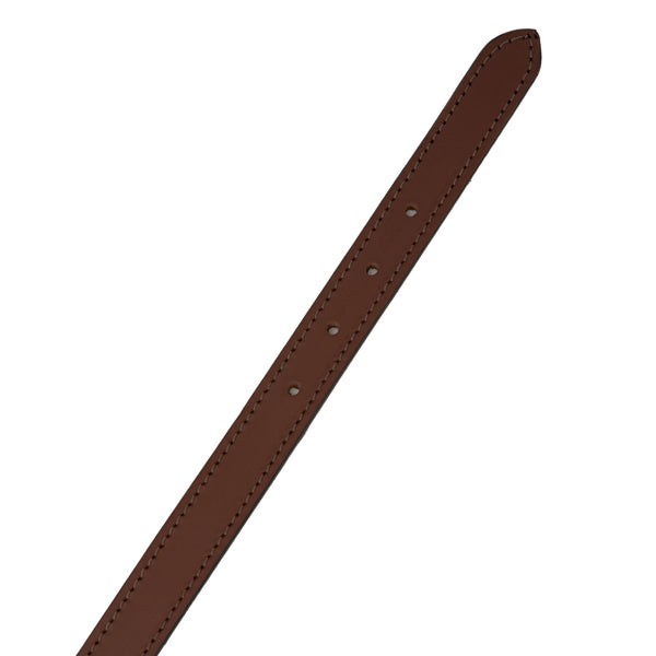 Leather Blanket Belt Rust
