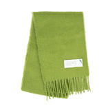 Plain Blanket Scarf Green