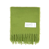 Plain Blanket Scarf Green