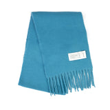 Plain Blanket Scarf Turquoise