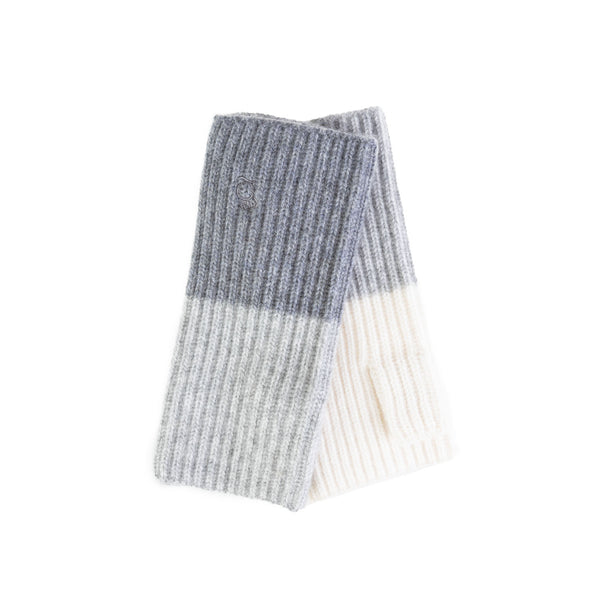 30% Cashmere Maisie Gloves Grey Mix