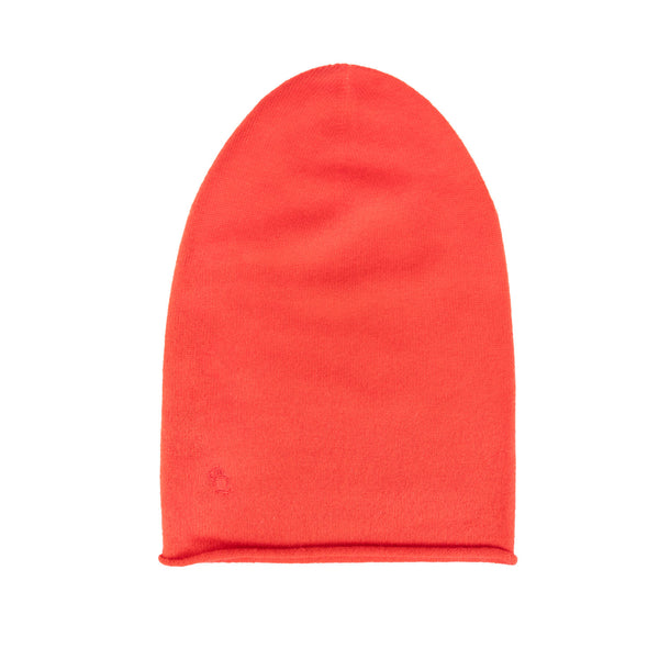 30% Cashmere Slouch Beanie Ruby