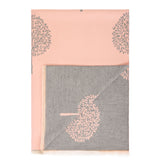 Original Tree Super Soft Stole Dusky Pink/Grey