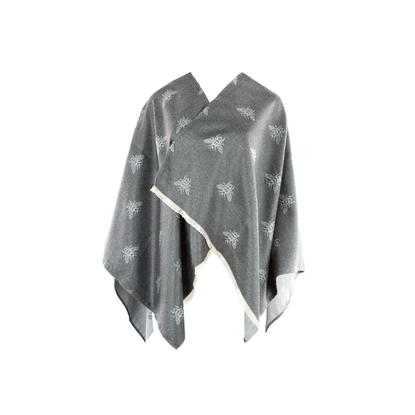 New Bee Super Soft Cape Dark Grey/Light Grey