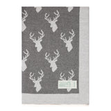 New Stag Super Soft Stole Dark Grey/Light Grey