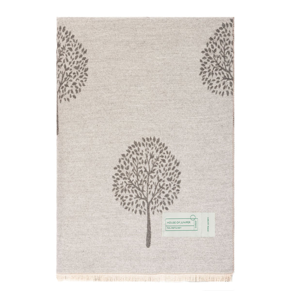 Original Tree Super Soft Stole Grey/Dk Grey